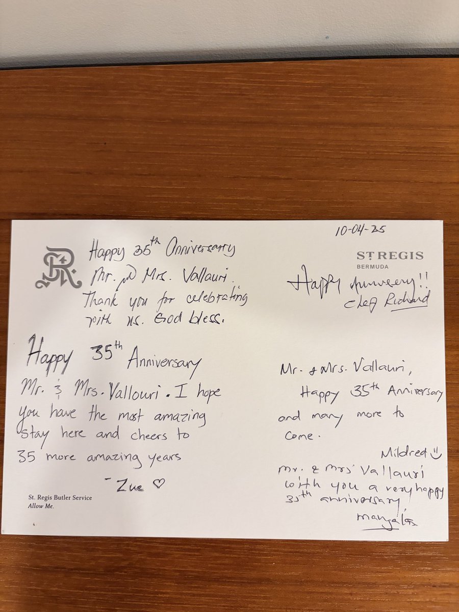 Best service I’ve received from any hotel and I’ve stayed in hundreds of luxury properties all over the world. <a href="/stregishotels/">St. Regis Hotels</a> Bermuda. 

It’s all about the staff!  This property had mostly Philipino staff. They’re always happy and willing to please.
