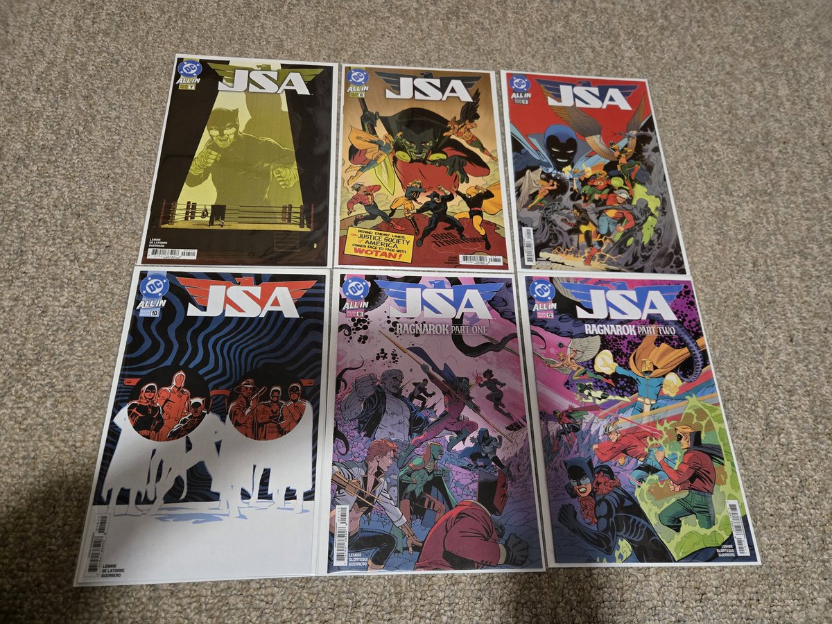 Still going strong. One of the better DC books that no one is reading!