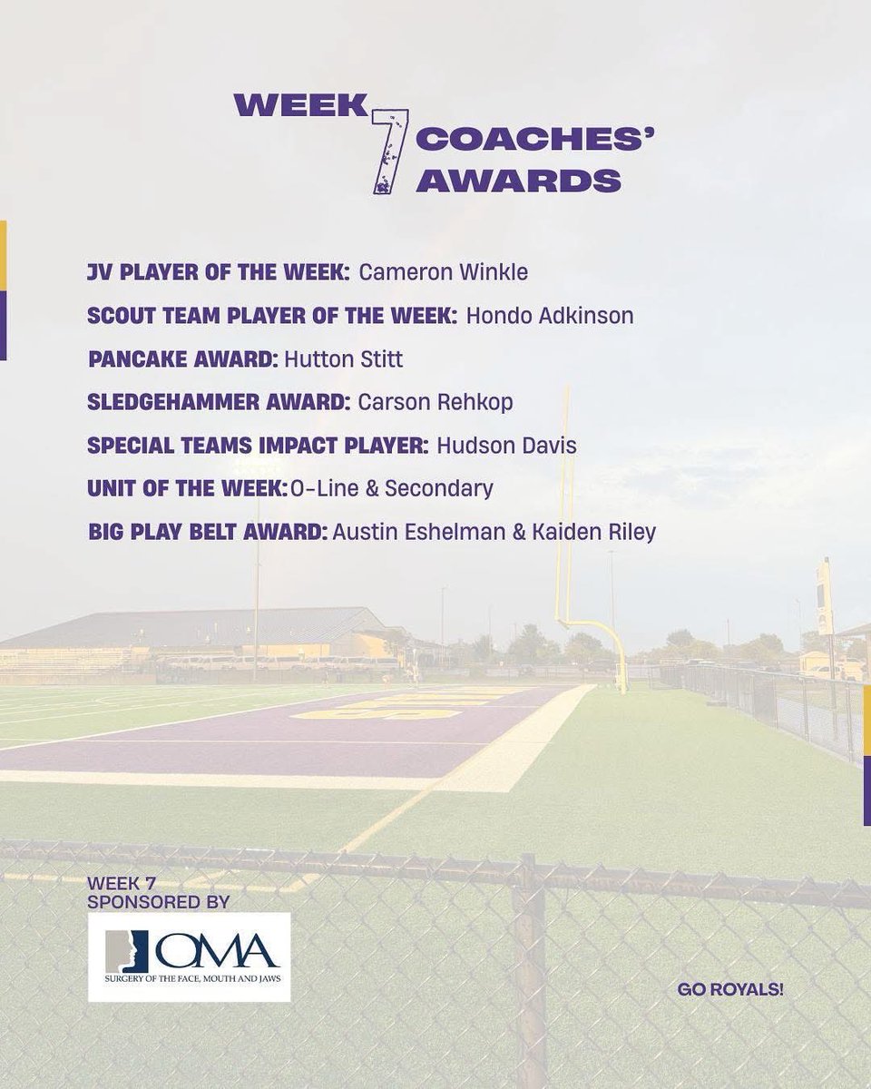 CCS Royals Football tweet media