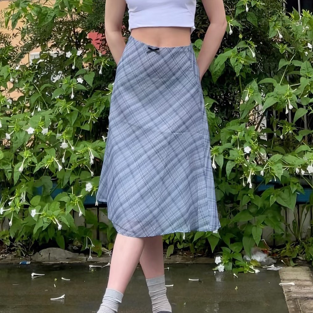 cherricand's tweet image. retro tartan skirt

(a thread)