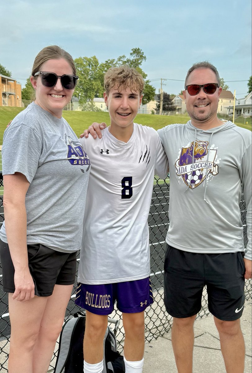 Over the last 48 hours, I announced the Dirt Track World Championship at Eldora Speedway. But in the same timeframe, I also attended the final Fall sporting events for these two — Kimberly coaching varsity volleyball &amp; Chase playing varsity soccer. 

The outcomes weren’t what