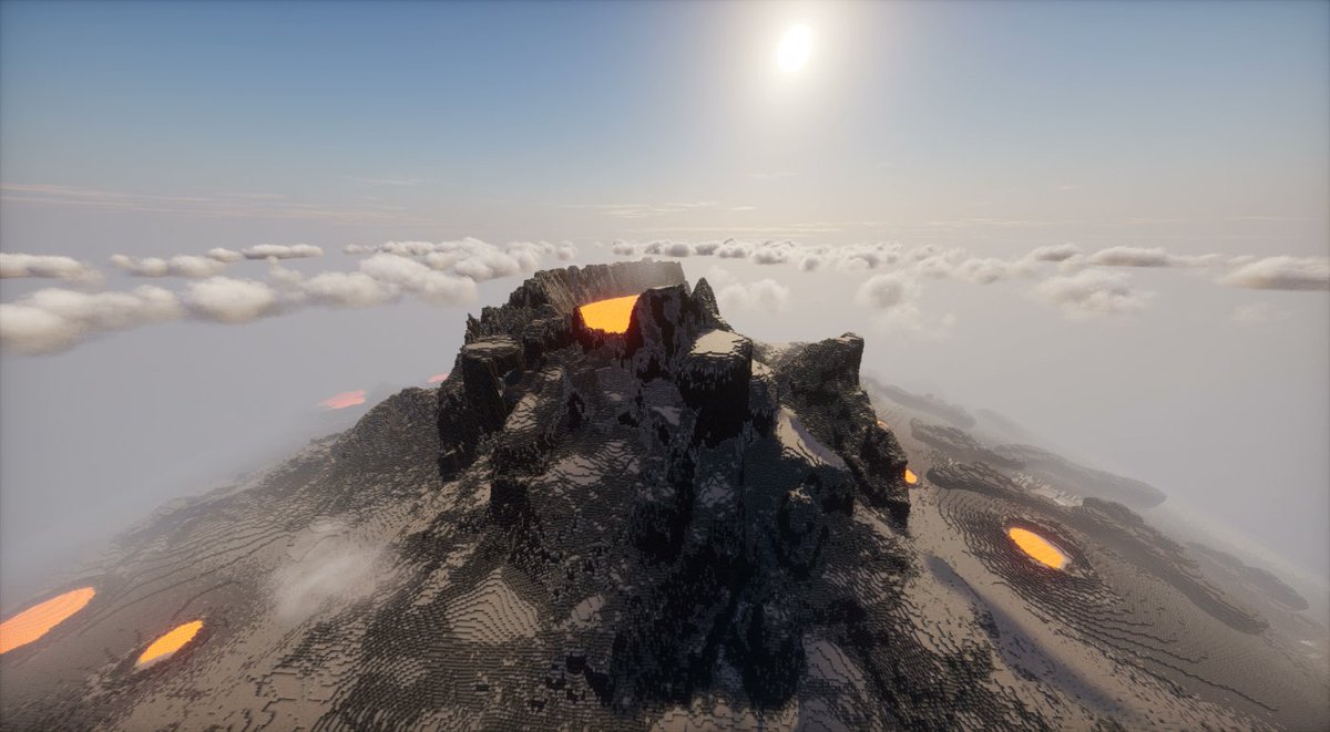 "Quien diría que incluso el volcán, el inicio de todo Lumoria, esta cambiando con el paso tiempo..."