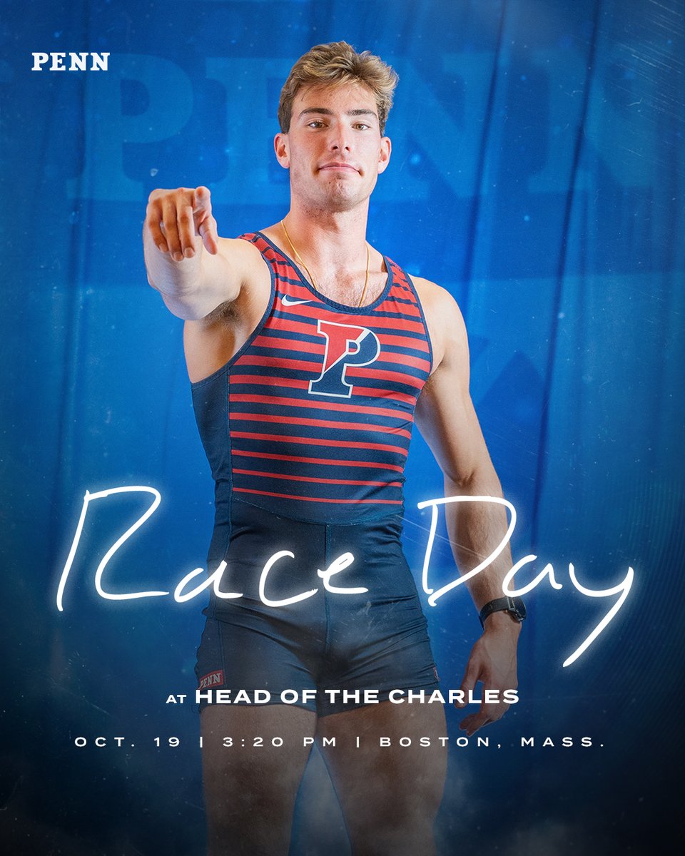 Ready to race! Fall season starts today.

📊 goquakers.co/3JkpojE

#FightOnPenn 🔴🔵