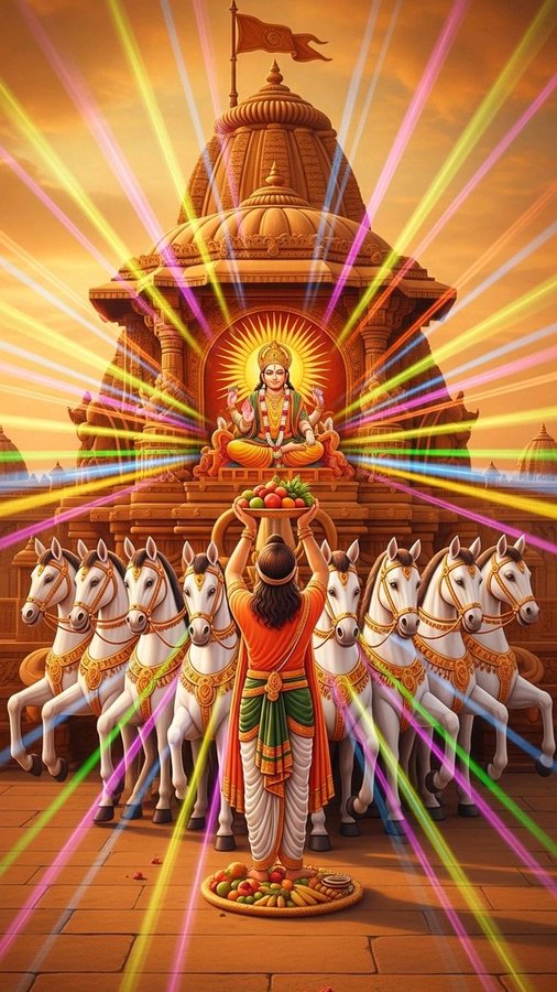 ।। ॐ ह्रीं घृणिः सूर्य आदित्यः क्लीं ॐ ।।
ॐ सूर्य देवाय नमः 🙏🙏
सुप्रभात वंदन 🙏🙏