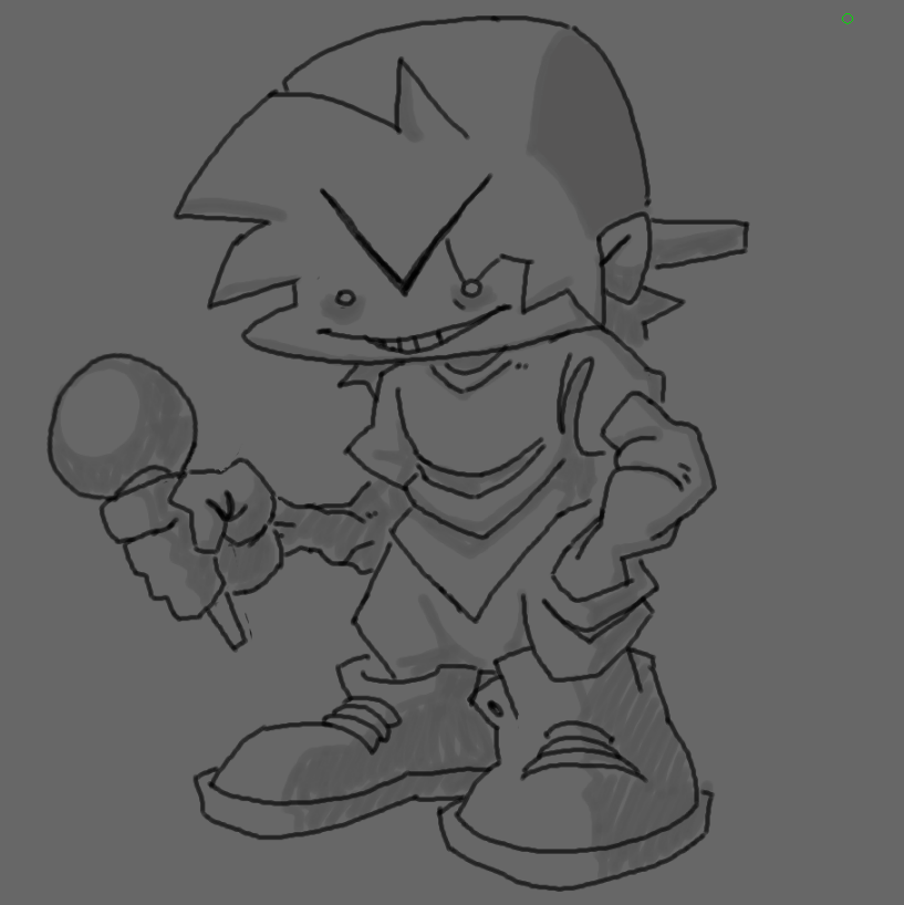 scrunchmunch_'s tweet image. evil bf fnf scary jpeg compression vhs filter mod download free