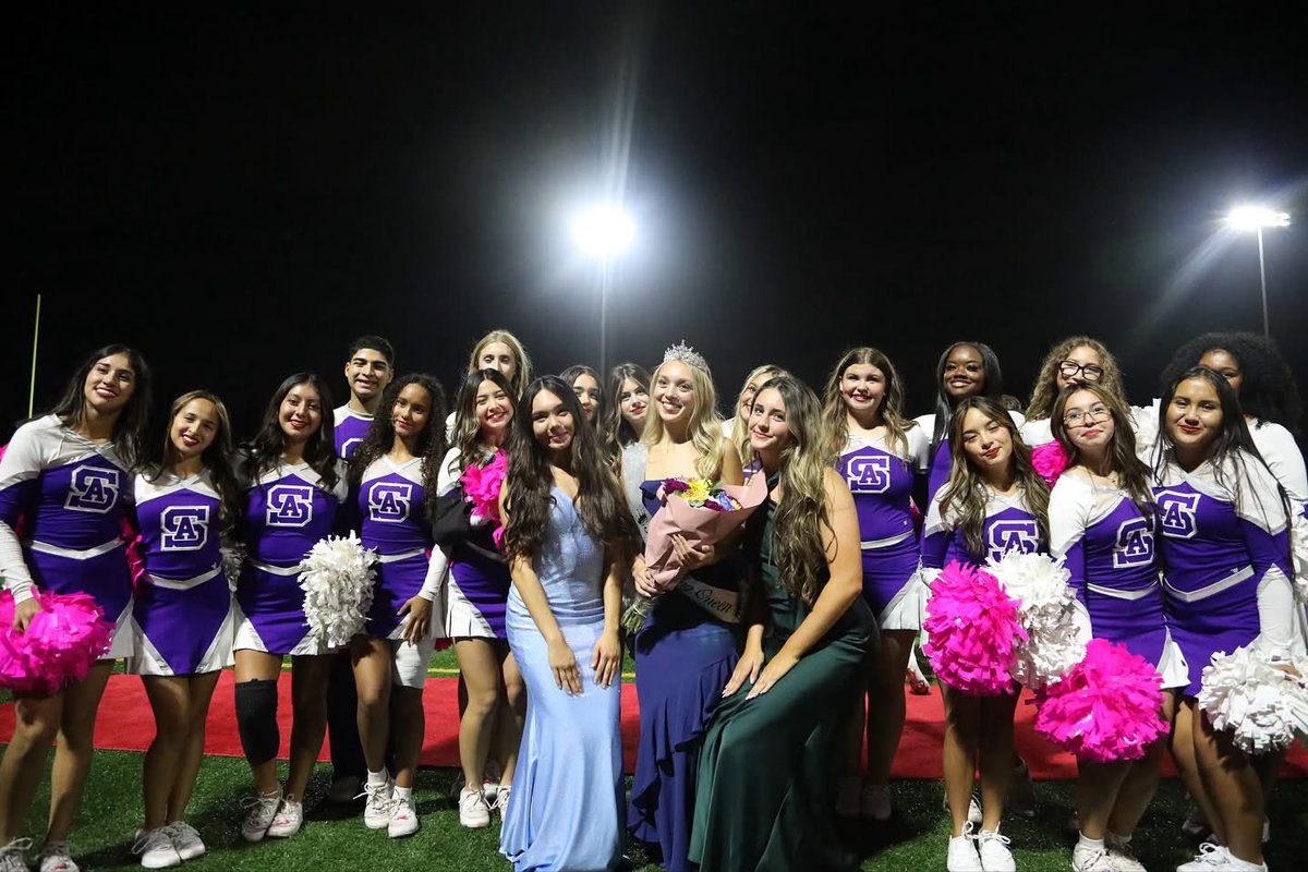 Excitement was in the air at last week’s Homecoming Game!🏈✨ The Saints won 30-23 against Cantwell-Sacred Heart of Mary, and the homecoming court lit up the field. Congrats Homecoming King, Andres Mendoza, and our Homecoming Queen, Ava Crowley! 🎉💜 #Homecoming2025 #GoSaints