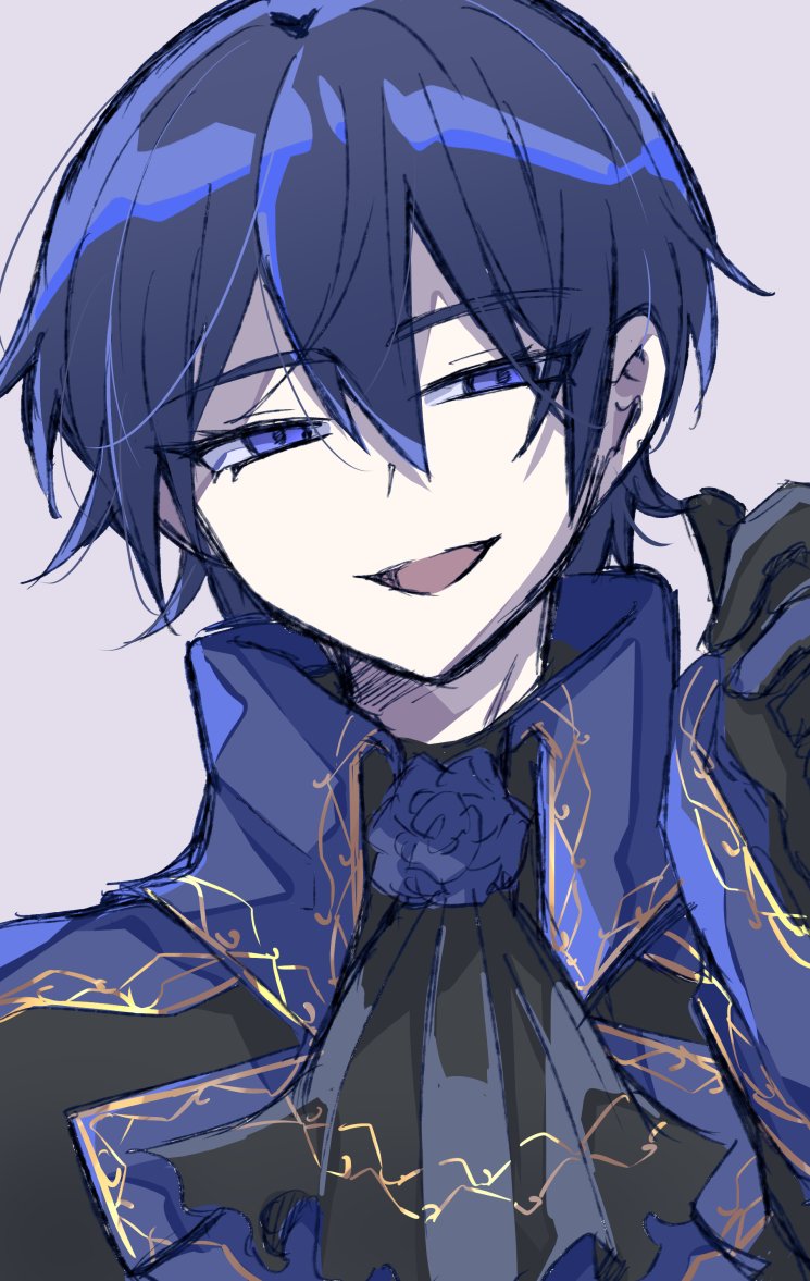 アニメキャラクター イラスト 青色 アニメキャラクター イラスト 青色