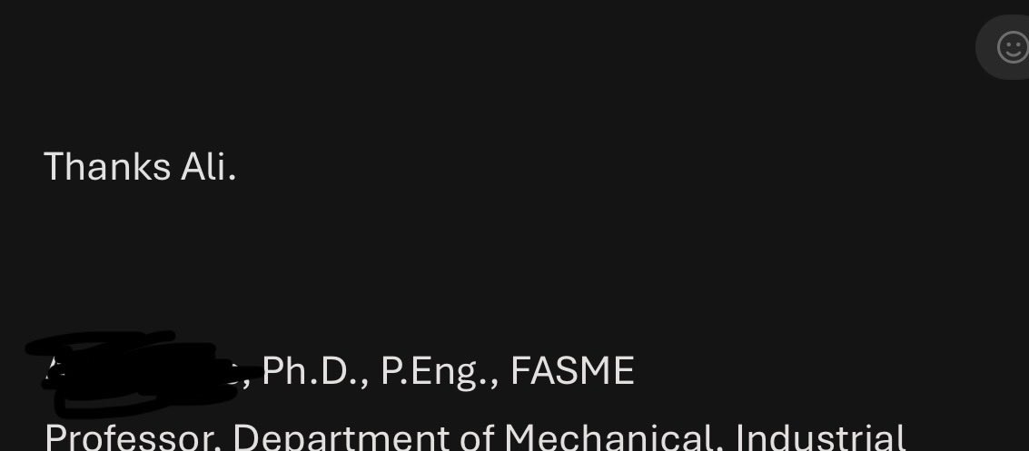 بعد از دو سال برای اولین بار استادم ازم تشکر کرد و متوجه شدم قدردانی کردن رو بلده و ما تا حالا از زبونش نشنیده بودیم !