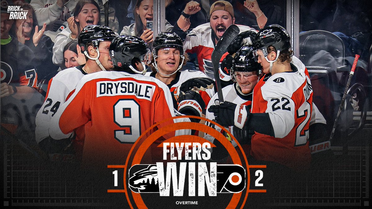 🔶 FLYERS WIN! 🔶

The kid from Minny comes up clutch. 

#MINvsPHI | #LetsGoFlyers