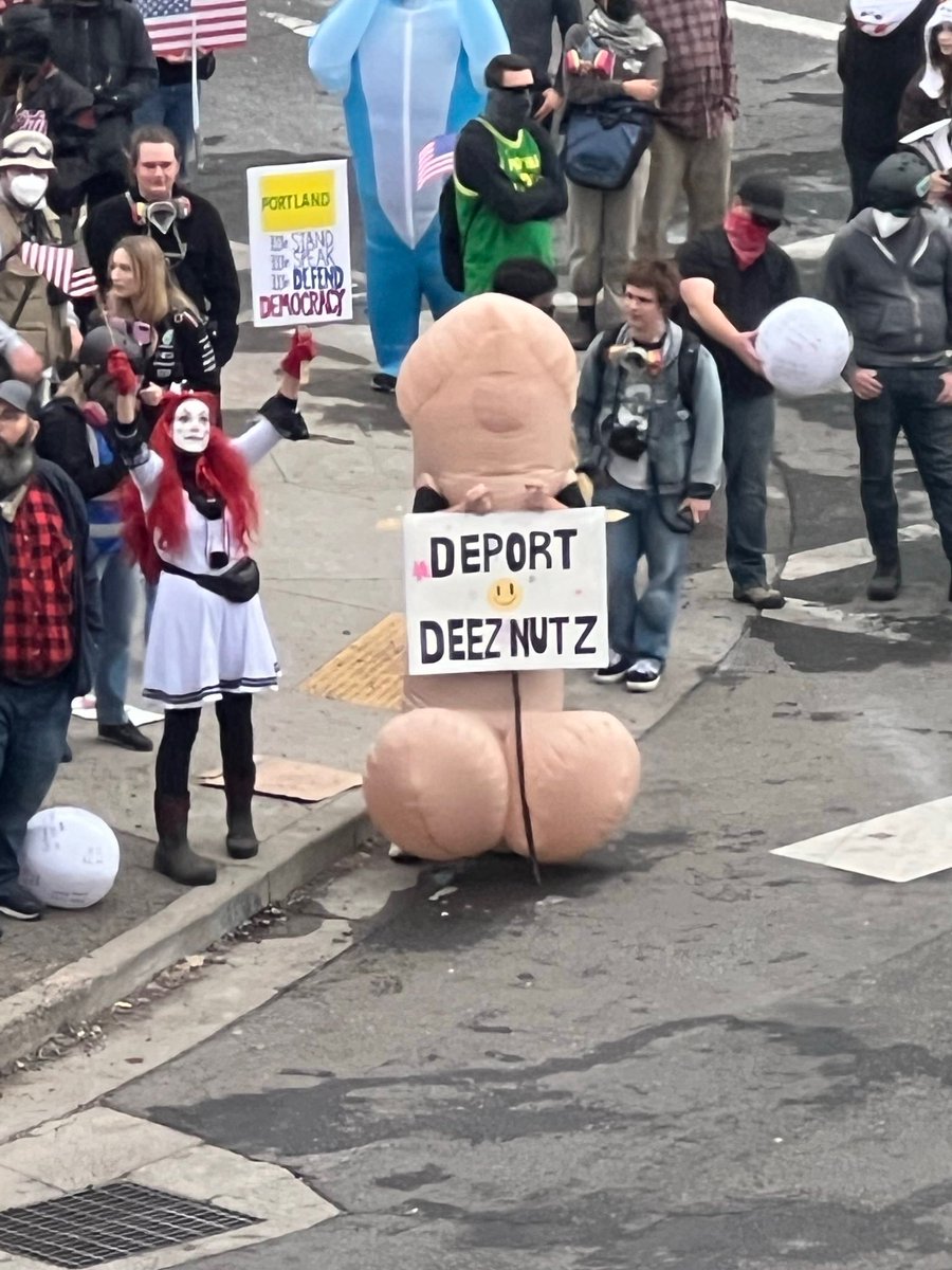 Breaking: Gavin Newsom has shown up to the riot!