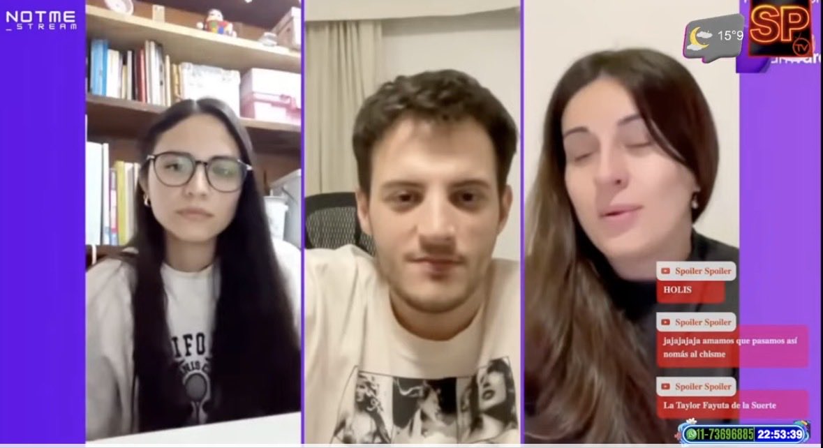 🔴EN VIVO

#NotMeStream | “Antes de ir con las noticias del espectáculo nacional, vamos a hablar de Taylor”

HARTOS DE TAYLORRRR!!!

👉🏻Y A LAS 23:30
#NRSinCensura (completo)

Míranos en directo👇🏻
youtube.com/@siempreprimic…