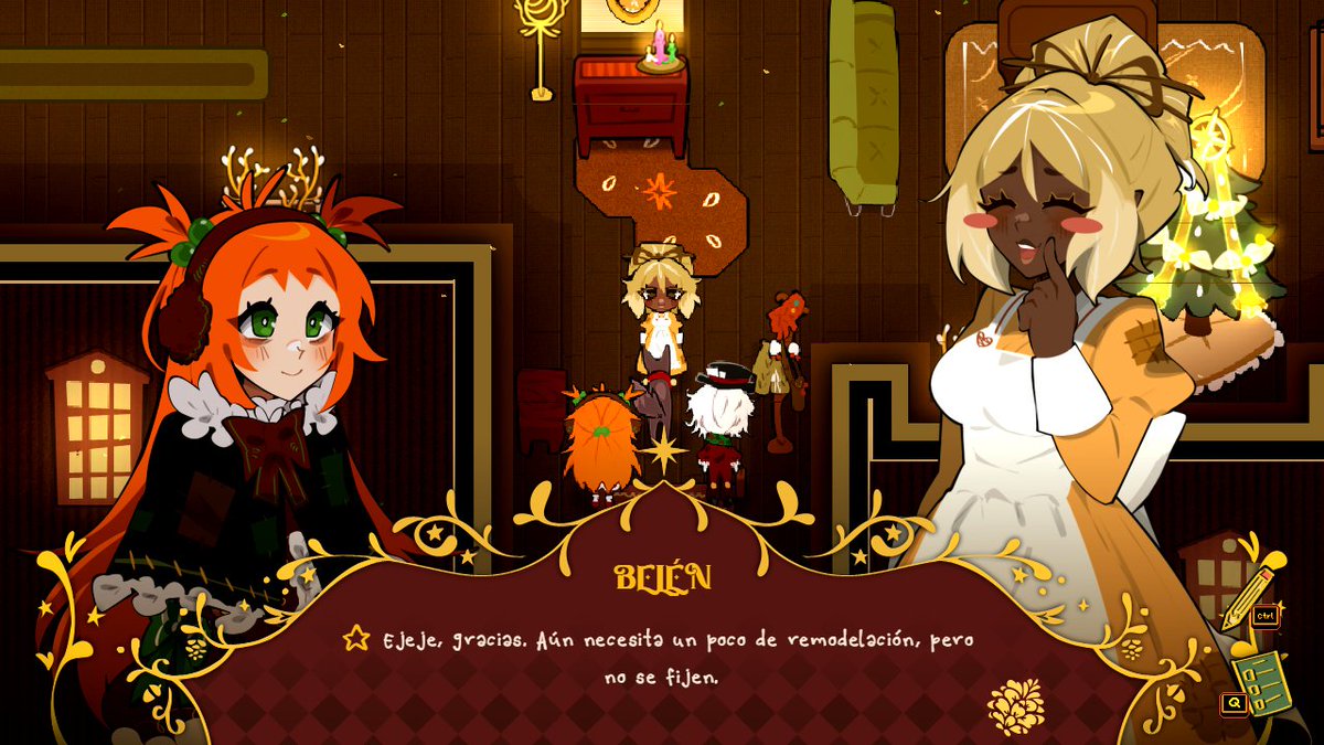 Noreemii's tweet image. ❖ Screenshots de avances! 😊🎄✨✨
#screenshotsaturday #gamedev #rpgmakermz #rpgmaker