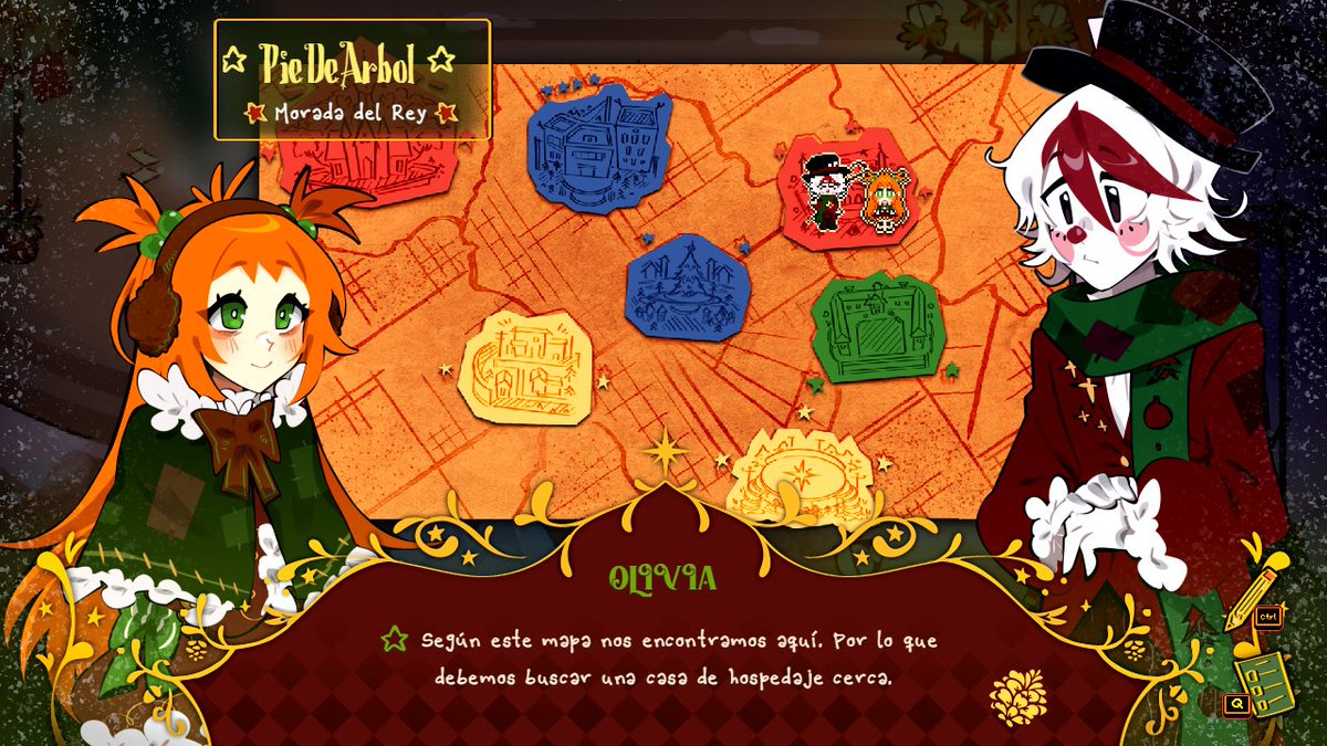 Noreemii's tweet image. ❖ Screenshots de avances! 😊🎄✨✨
#screenshotsaturday #gamedev #rpgmakermz #rpgmaker