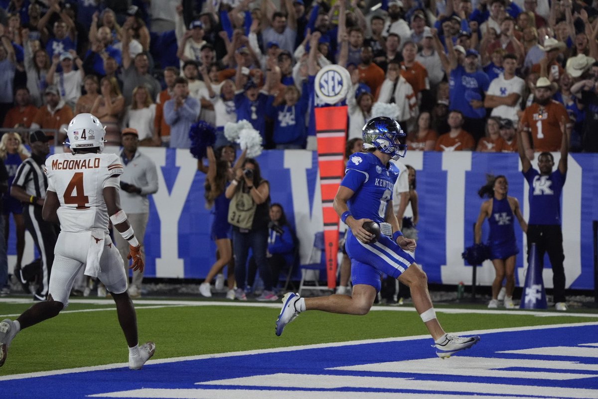 UK has tied it up on a Boley touchdown 10-10 <a href="/heraldleader/">Lexington Herald-Leader</a> <a href="/markcstory/">Mark Story</a>
