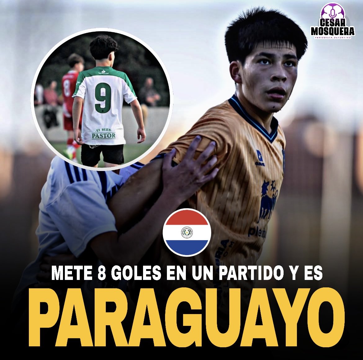 cesarmosquera__'s tweet photo. 🚨🇵🇾 ATENCIÓN: GUILLERMO BASTIAN STEGEN, el GOLEADOR del Racing de Santander, es PARAGUAYO y está que vuela en España. 🤯

Nació en Paraguay, lleva casi 70 GOLES en 70 PJ en 3 temporadas y la fecha pasada anotó ¡8 GOLES en mismo partido! 

14 AÑOS. 💎

➡️ https://t.co/c3Up6oDddw https://t.co/Rja4b0crBz