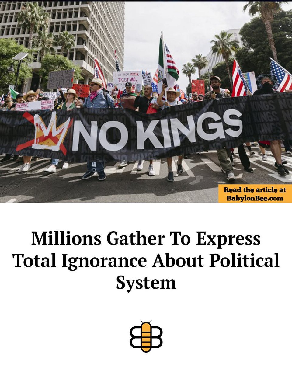 The_Kyle_Mann's tweet image. I have fired the writer who penned this @TheBabylonBee article, since The Bee is supposed to be satire.