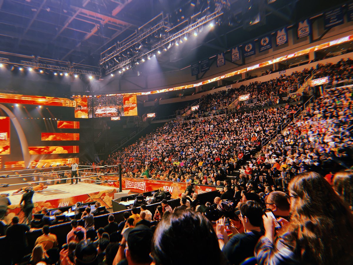hecksmaniac's tweet image. Crowd shot at #WrestleDream