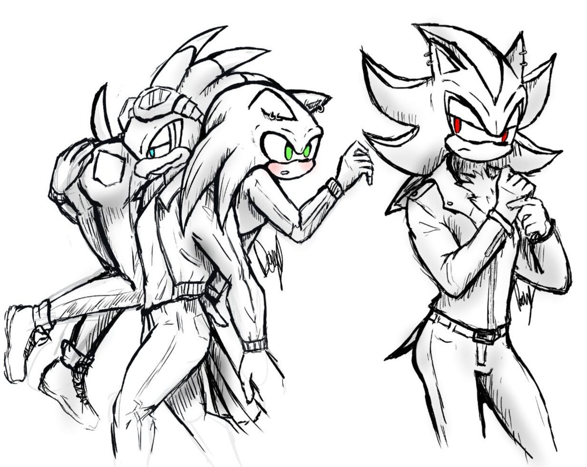 "When you don’t know he’s your soulmate yet and he’s with the wrong guy" 😏 From Chapter 3 of Ride Me Till I'm Streaming. archiveofourown.org/works/70900571…
~~Anatomy I do not know her~~
#Sonadow #sonjet