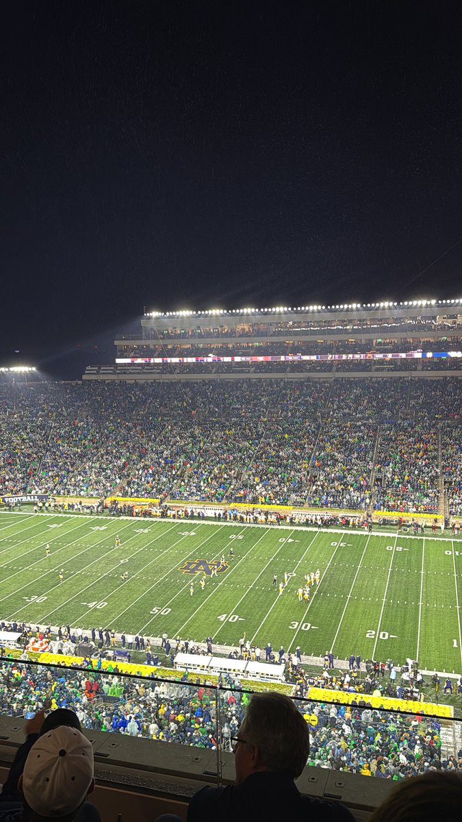 In seats you cannot afford. Go Irish