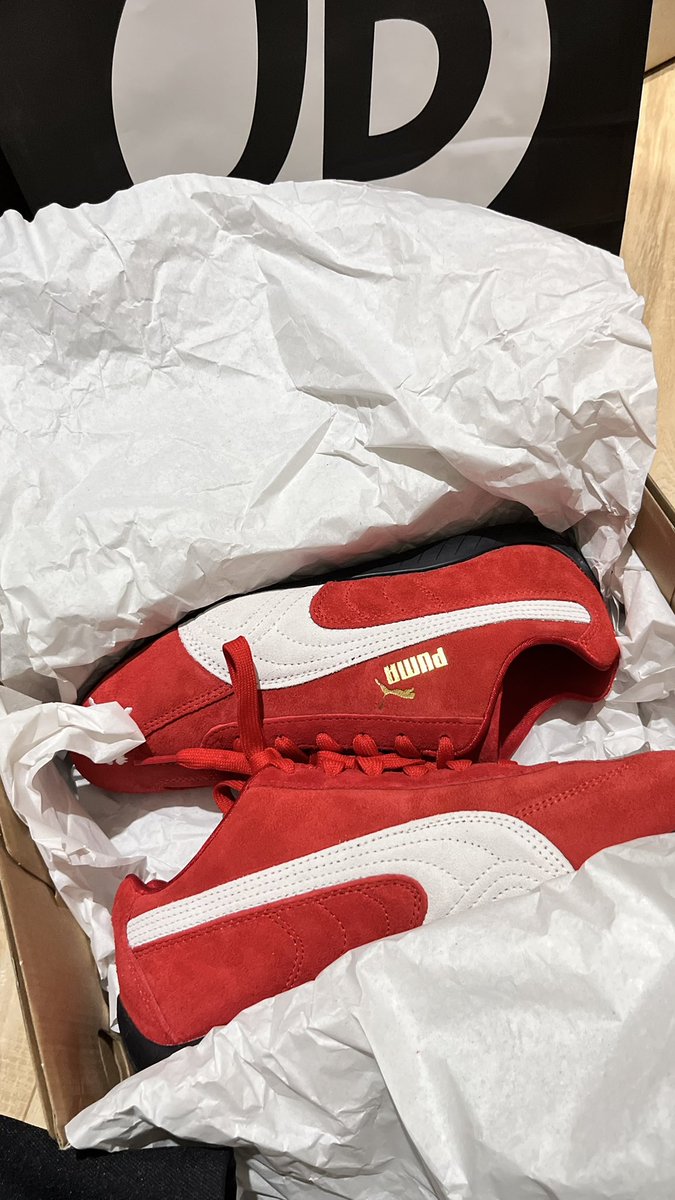 avocadomatcha4's tweet photo. wts puma speedcat merah - red - sz 38

baru banget beli belum dipakai kekecilan
#wtb #wts #puma https://t.co/qtqtk77FgQ