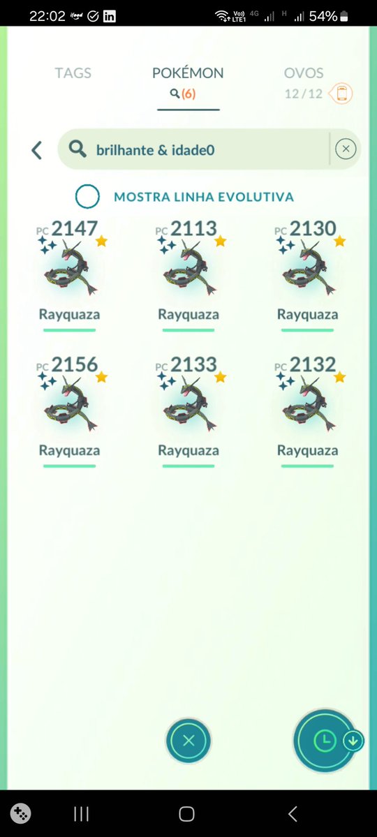 edilsonthecoder's tweet image. E esses foram meus resultados do Dia de Reide do Mega Rayquaza!
💪🏽Reides completadas: 29
✨Shinies: 6
🏅Melhor IV: 98%
Era para eu ter feito bem mais reides mas o jogo estava travando muito hoje, e não era só comigo! Espero que venha algum evento de compensação. #PokemonGO