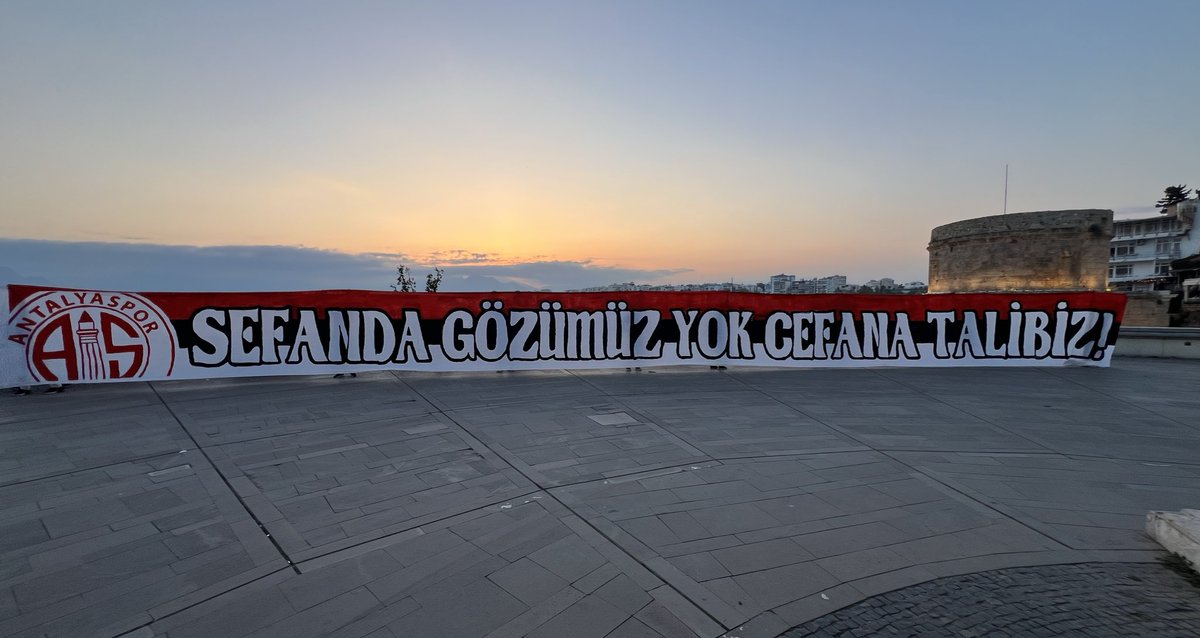 Biz Hapşıralım Sen Çok Yaşa Antalyaspor
#Antalyaspor 🔴⚪️