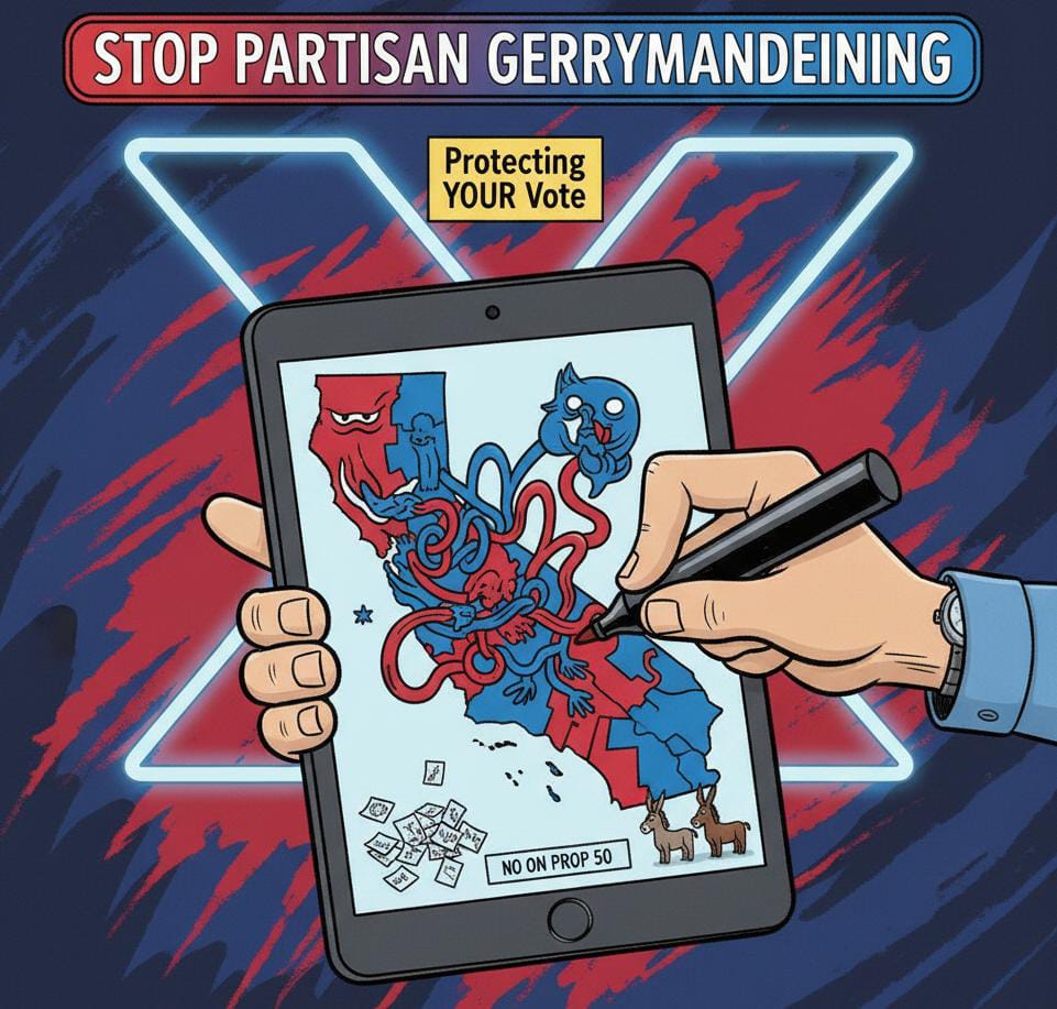 Nick (@suparnanick) on Twitter photo "Our democracy relies on fair elections. District maps should be drawn to serve the people, not to manipulate partisan outcomes. Let's #StopPartisanGerrymandering and ensure every vote counts! #ProtectYourVote #FairMapsNow" "Our democracy relies on fair elections. District maps should be drawn to serve the people, not to manipulate partisan outcomes. Let's #StopPartisanGerrymandering and ensure every vote counts! #ProtectYourVote #FairMapsNow"