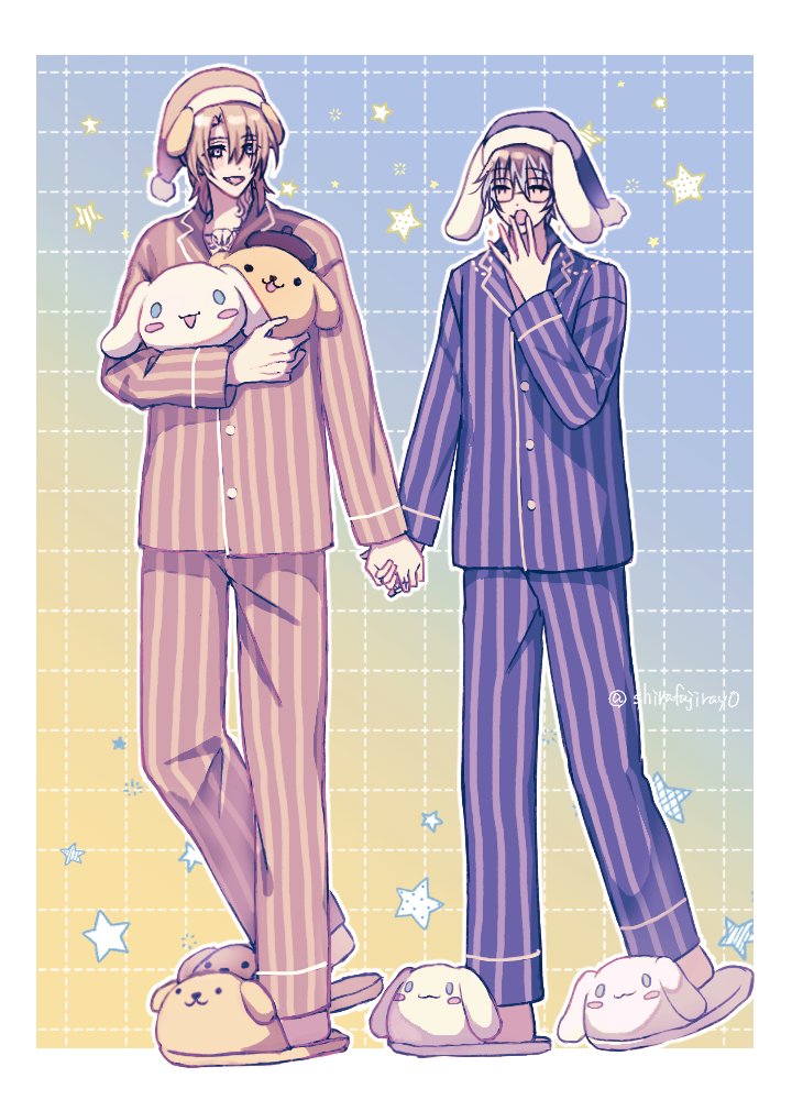 shirafujiray0's tweet image. It's time to go to bed~🌙💛💙
#Lucake