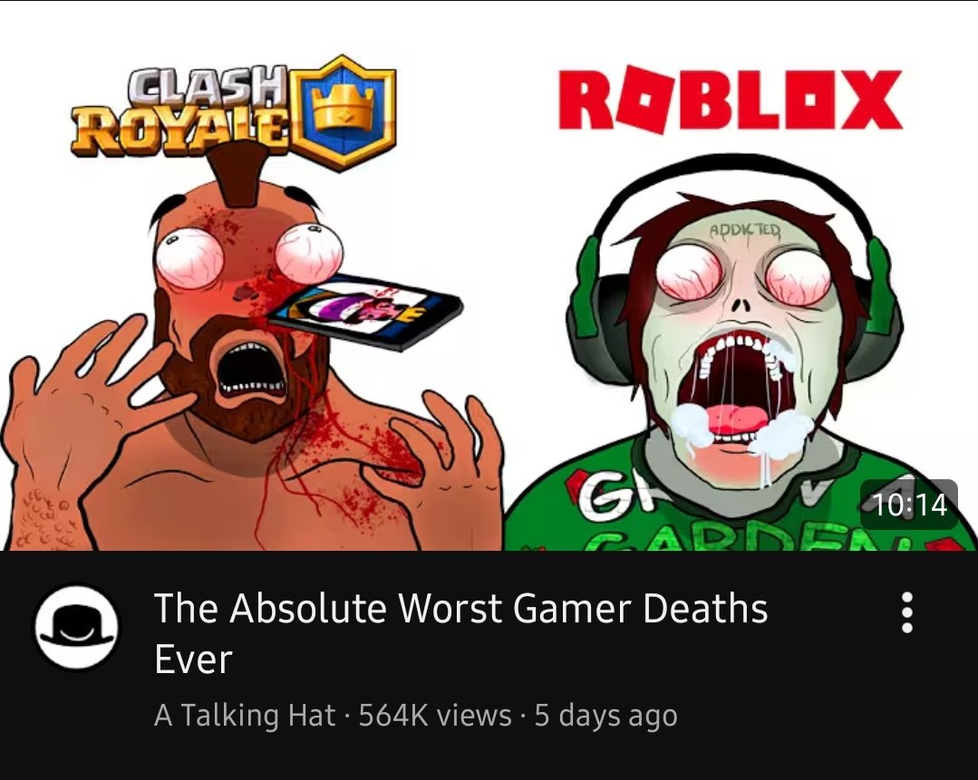video games aint that serious bro