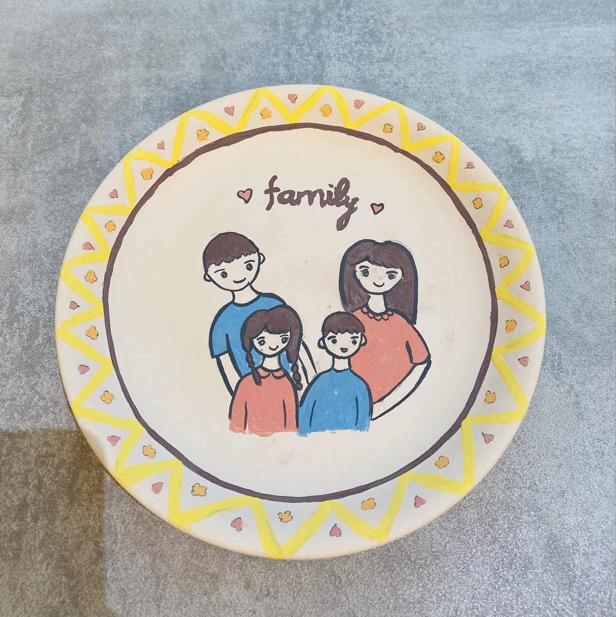 Hananguyen2405's tweet photo. 初めて、お皿に絵を書くんですが、
そんなに悪くないね!
#女性イベント #Rabiloo https://t.co/Z0qafjYpDB