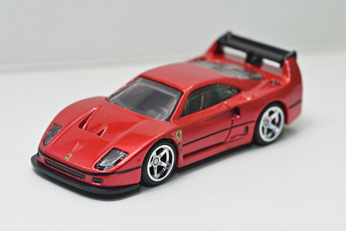 custom_a_team's tweet photo. フェラーリ F40 コンペティオーネ完成
#hotwheels
#ホットウィール
#custom
#カスタム https://t.co/mw7JV7SRjS