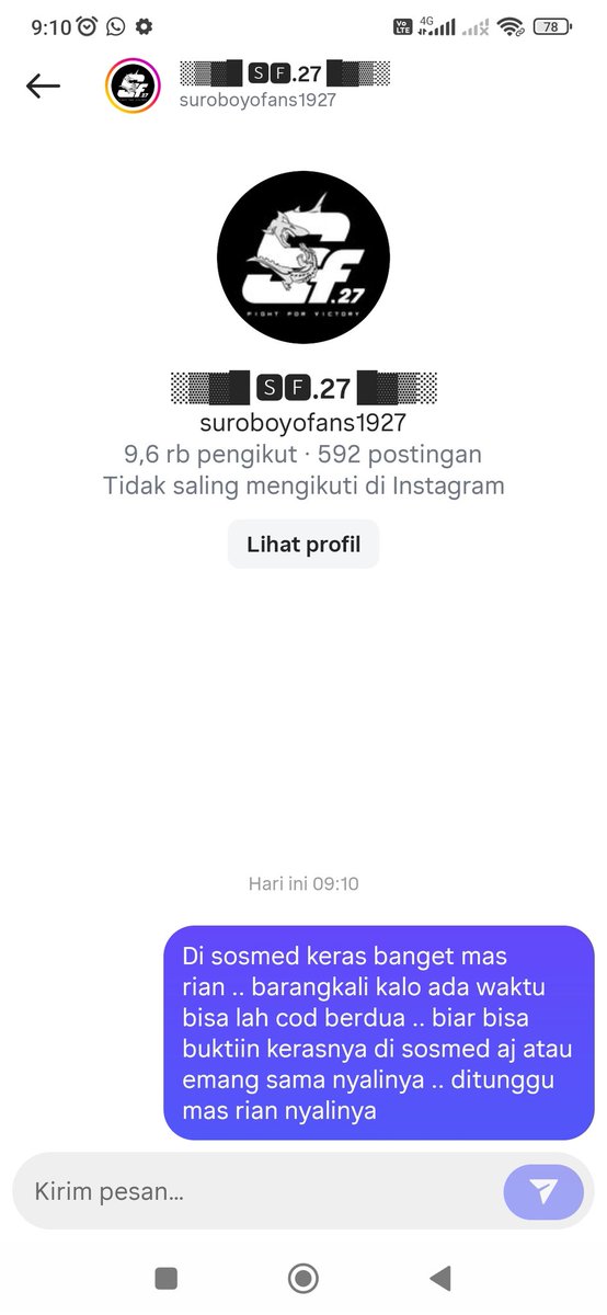 Nuju arateul sugan weh atuh di respons