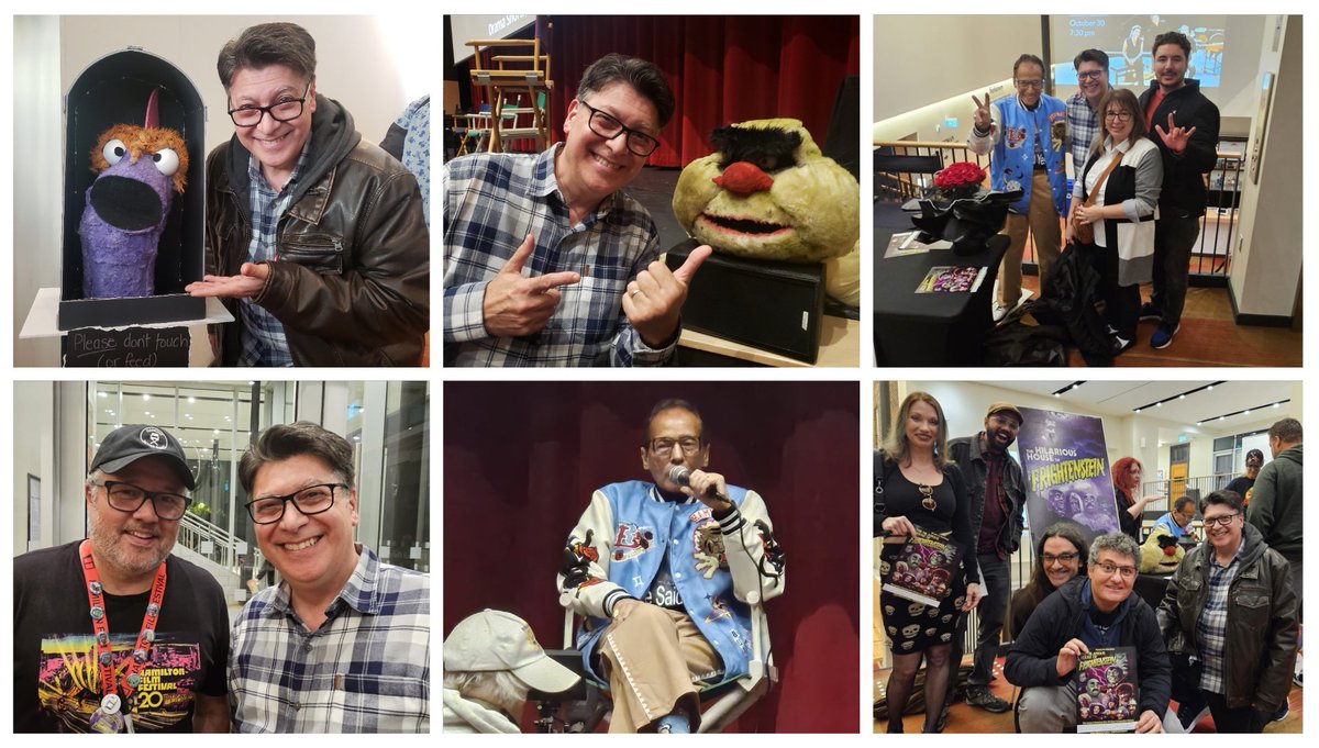 Pics from tonight's showing of Behind the Castle Doors: The Origin of The Hilarious House of Frightenstein at the Hamilton Film Festival...  <a href="/HamiltonFilm/">Hamilton Film</a> <a href="/IMTVSSUPERHIPPY/">Mitch Markowitz</a>