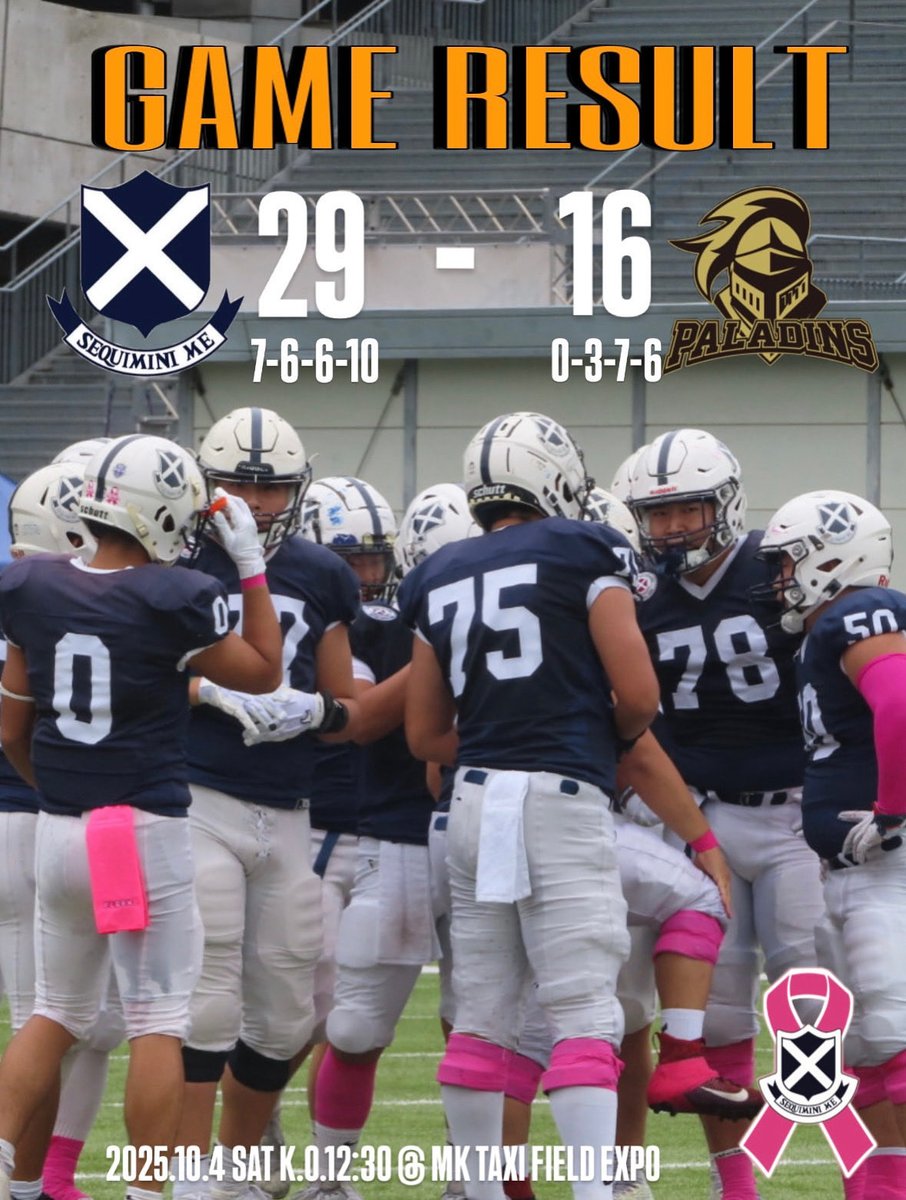 andrewTLL's tweet photo. 10月4日の大阪公立大学との試合は29対16で勝利しました。
ご声援ありがとうございました。 https://t.co/ZG9B80hU40
