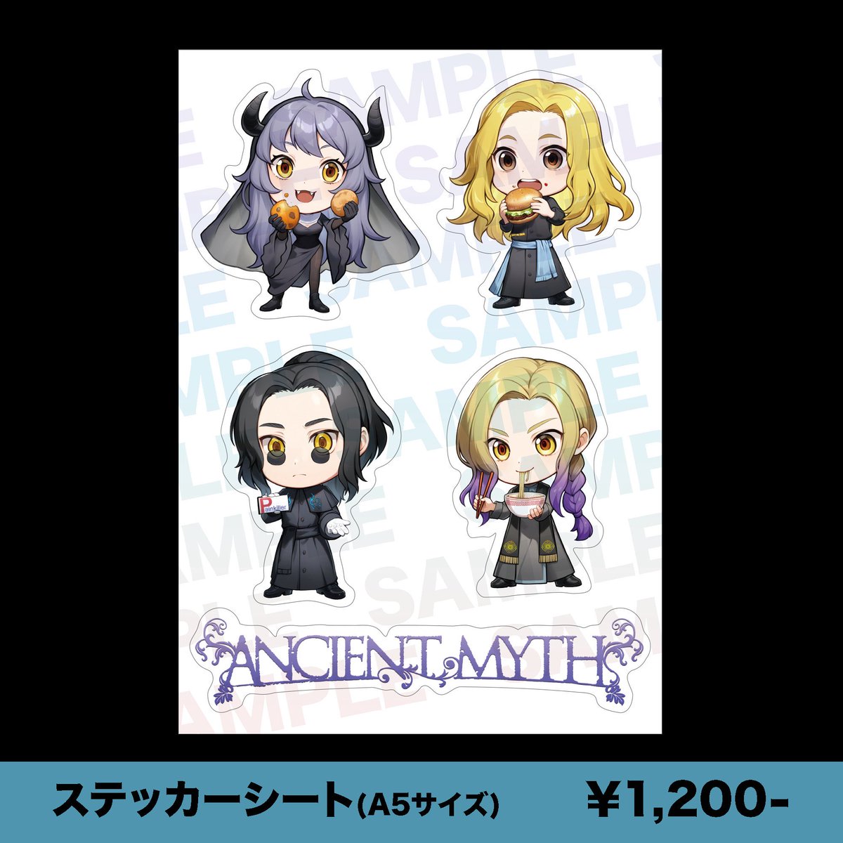 ancientmyth's tweet image. 本日のライヴでは
👕真・極彩色の悪夢ツアーTシャツ
🔑アクキー
🗒️ステッカー
以上3点が都内初売りとなります✨
Michal描き下ろしの、メンバーをデフォルメキャラ化したアクキーやステッカーは、みなさまの日常をしっかり見守ってくれる存在✨…