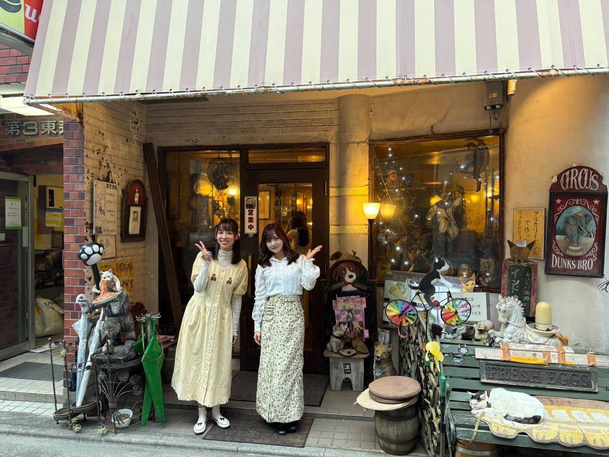 jprmanager's tweet image. のんびりにちようびをお過ごしのあなたにおススメの動画です☕️

純喫茶女子トーク！
喫茶メモリー店主 りんさん×稲場愛香 
youtu.be/BFy77IVLfOI?si… 

#稲場愛香 #純喫茶 #昭和レトロ