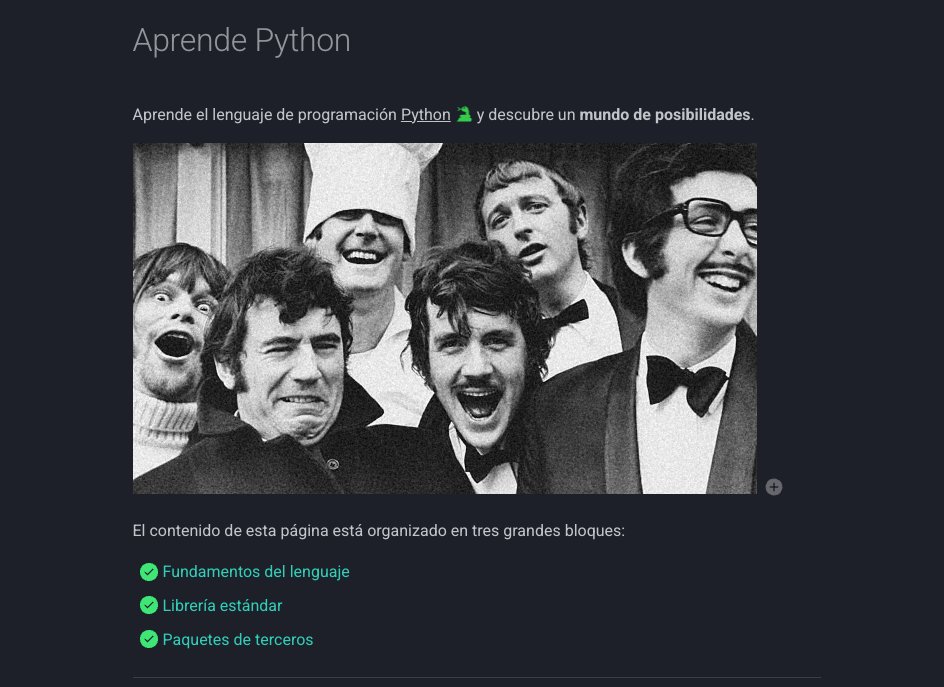 RoxsRoss's tweet image. ¿Querés aprender Python desde cero y en español? 🐍
📘 Más de 600 páginas gratuitas para dominarlo paso a paso.
👉 aprendepython.es