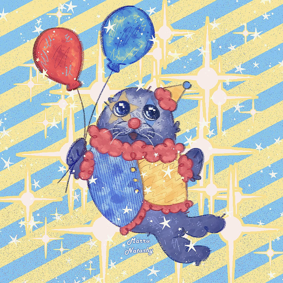 🤡🦭Clown🦭🤡
#sealtober #sealtwt