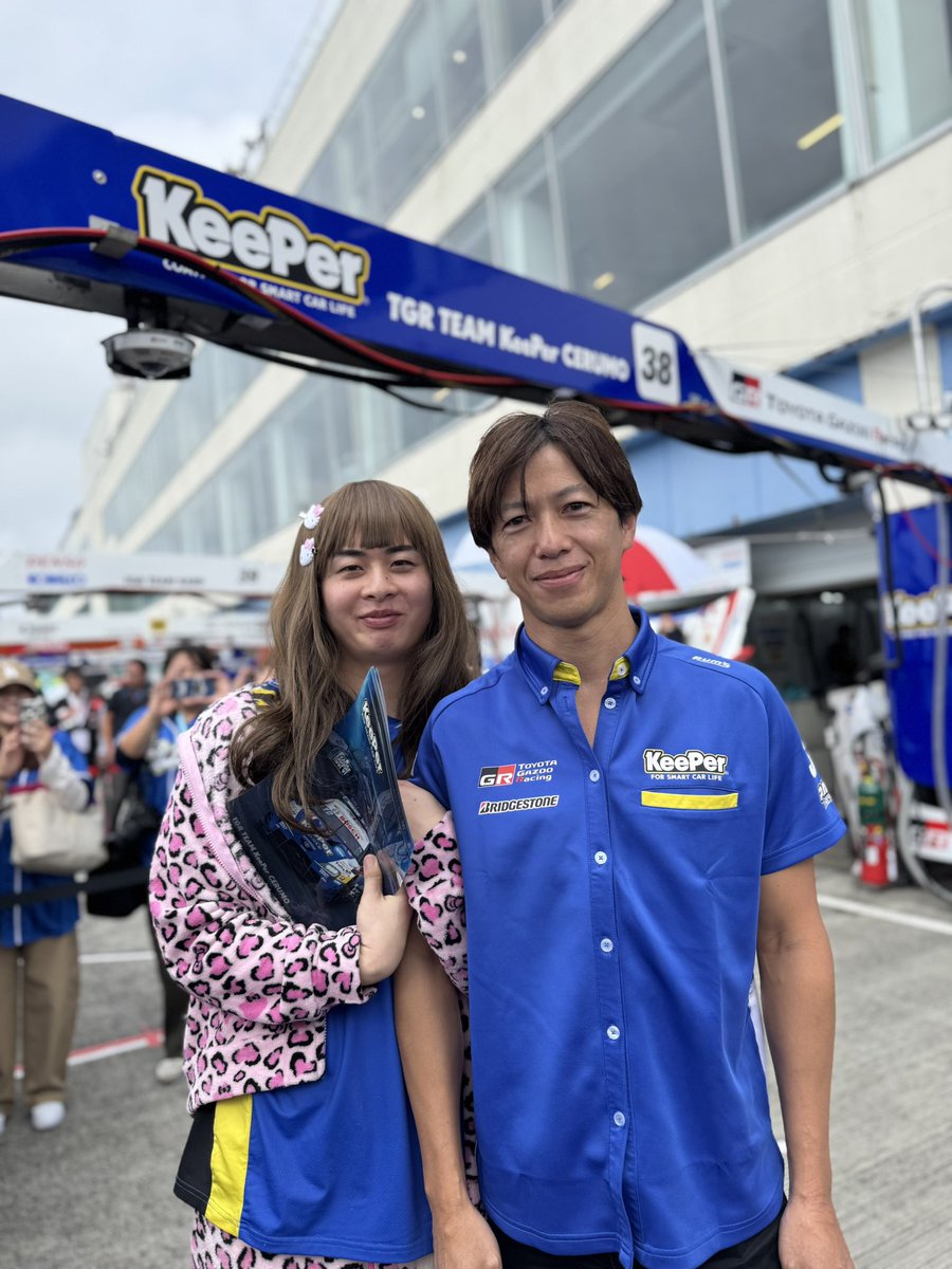 ラブラブショット置いておきます🤫

#SUPERGT
#大湯都史樹
#立川祐路