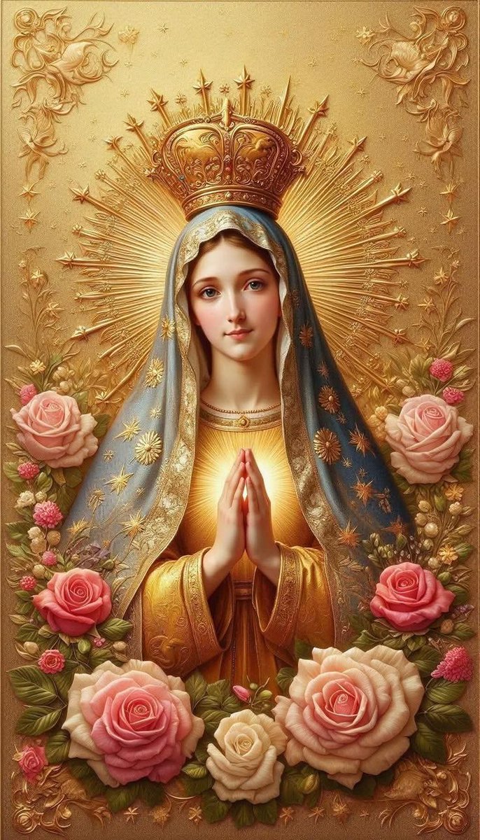 CatholicQuote12's tweet image. October is the Month of Mary.