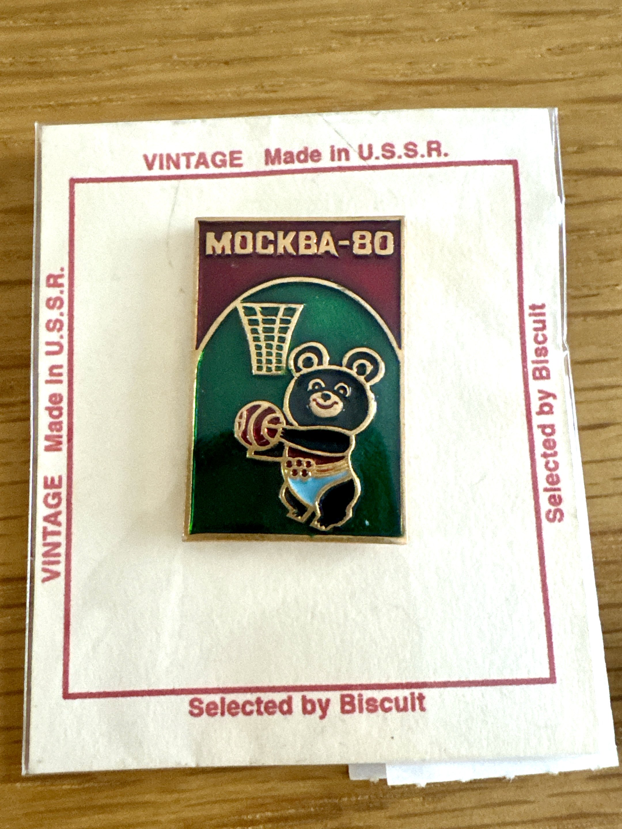 民放 初! TV朝日/1980 モスクワオリンピック ピンバッチ ずびだむ on X: 