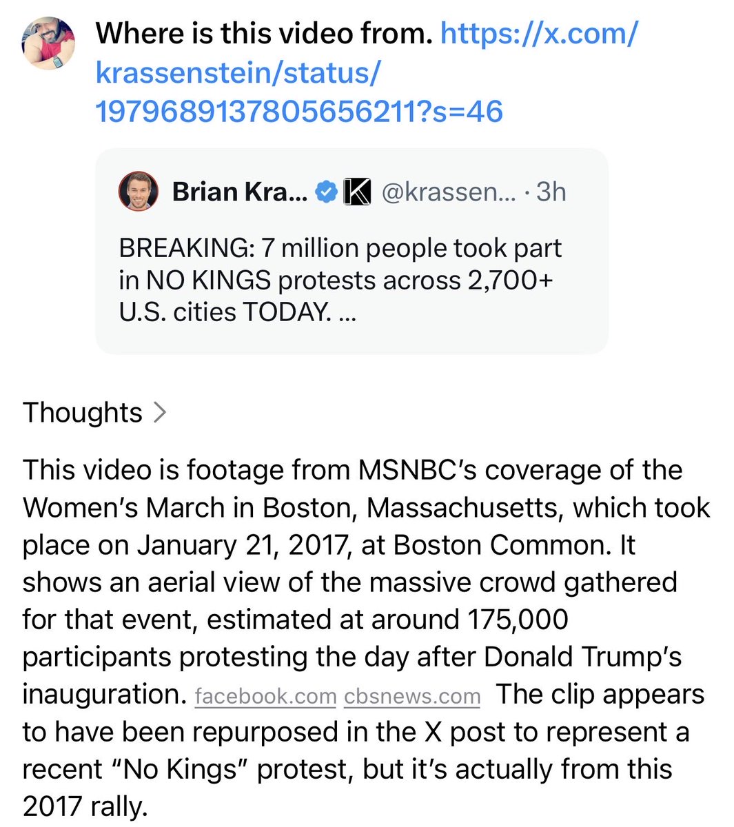 These clowns <a href="/krassenstein/">Brian Krassenstein</a> love to lie on social media. This is from Boston in 2017.