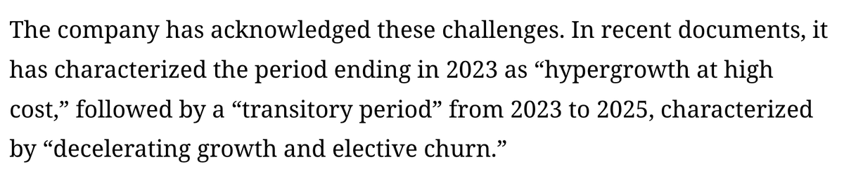 'elective churn' is a funny way to say that your customers are leaving lol