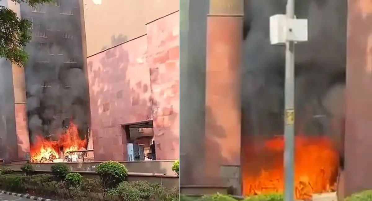 SaketGokhale's tweet image. The pathetic condition of Delhi Govt

Yesterday, there was a massive fire at our building Brahmaputra. This is the official residence for Rajya Sabha MPs located just 100 meters from Parliament. 

We saw first-hand the dismal state of affairs in Delhi under the BJP Govt:

👉…
