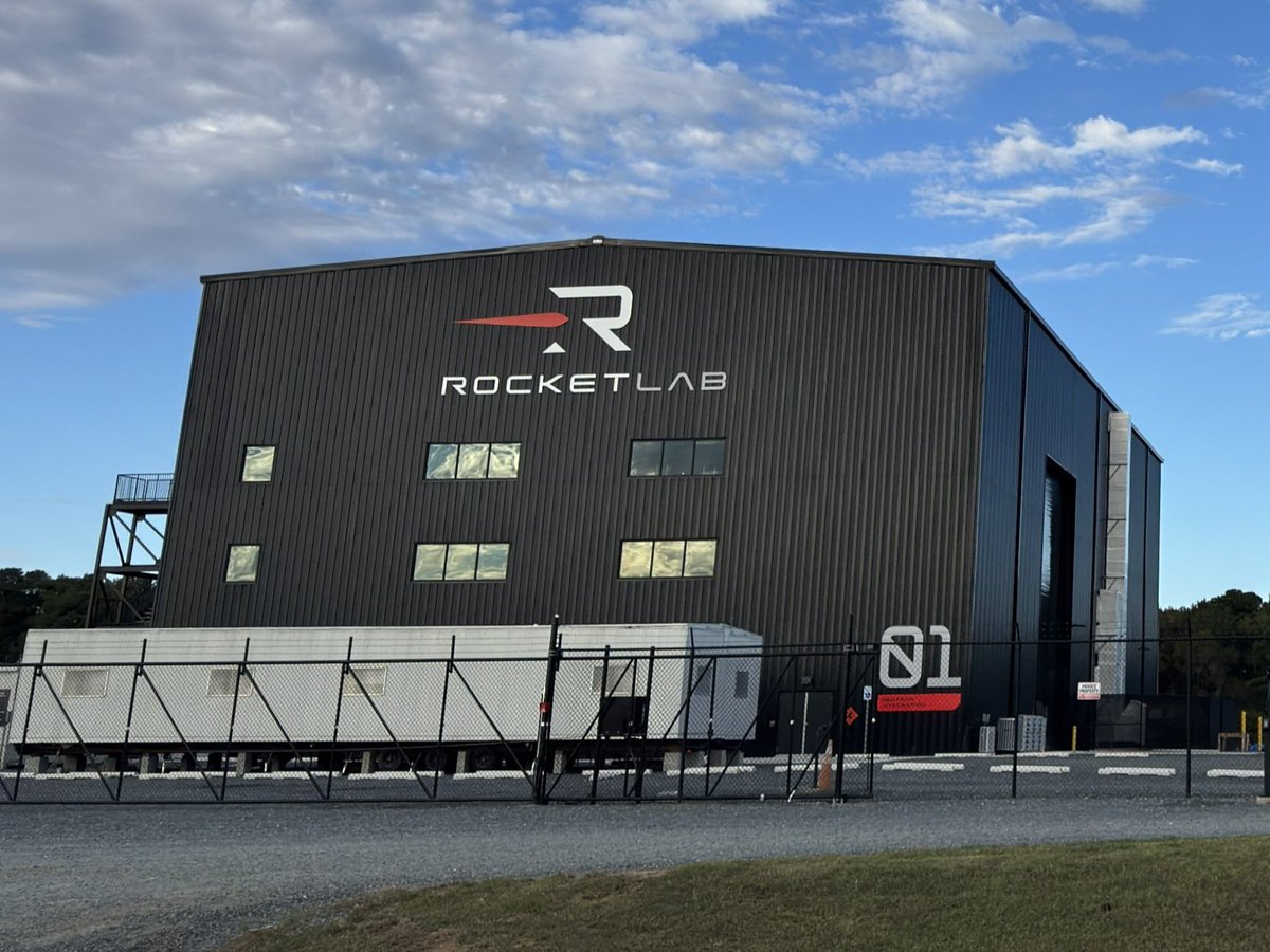 SpaceSector001's tweet image. Love this $RKLB shot