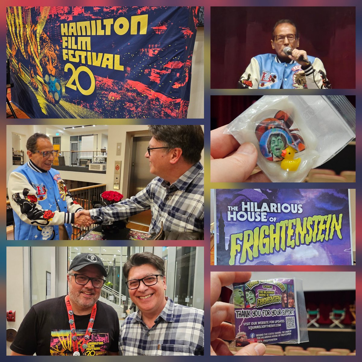 Behind the Castle Doors: The Origin of The Hilarious House of Frightenstein at the Hamilton Film Festival...brought us all back to our childhood. 👍🎬❤️ Thank you!
<a href="/IMTVSSUPERHIPPY/">Mitch Markowitz</a> <a href="/HamiltonFilm/">Hamilton Film</a>
<a href="/HamiltonFilmBrd/">Hamilton Film Board</a> 
<a href="/nathanfleet/">Nathan Fleet</a>