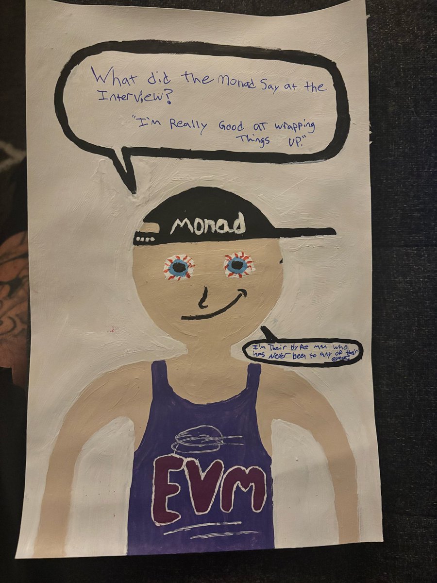 drdeeks's tweet image. Here’s joke that @monad_dev’s will get it, followed by the common census of what seems to be all those who suddenly hate @monad.

#thanksforplaying