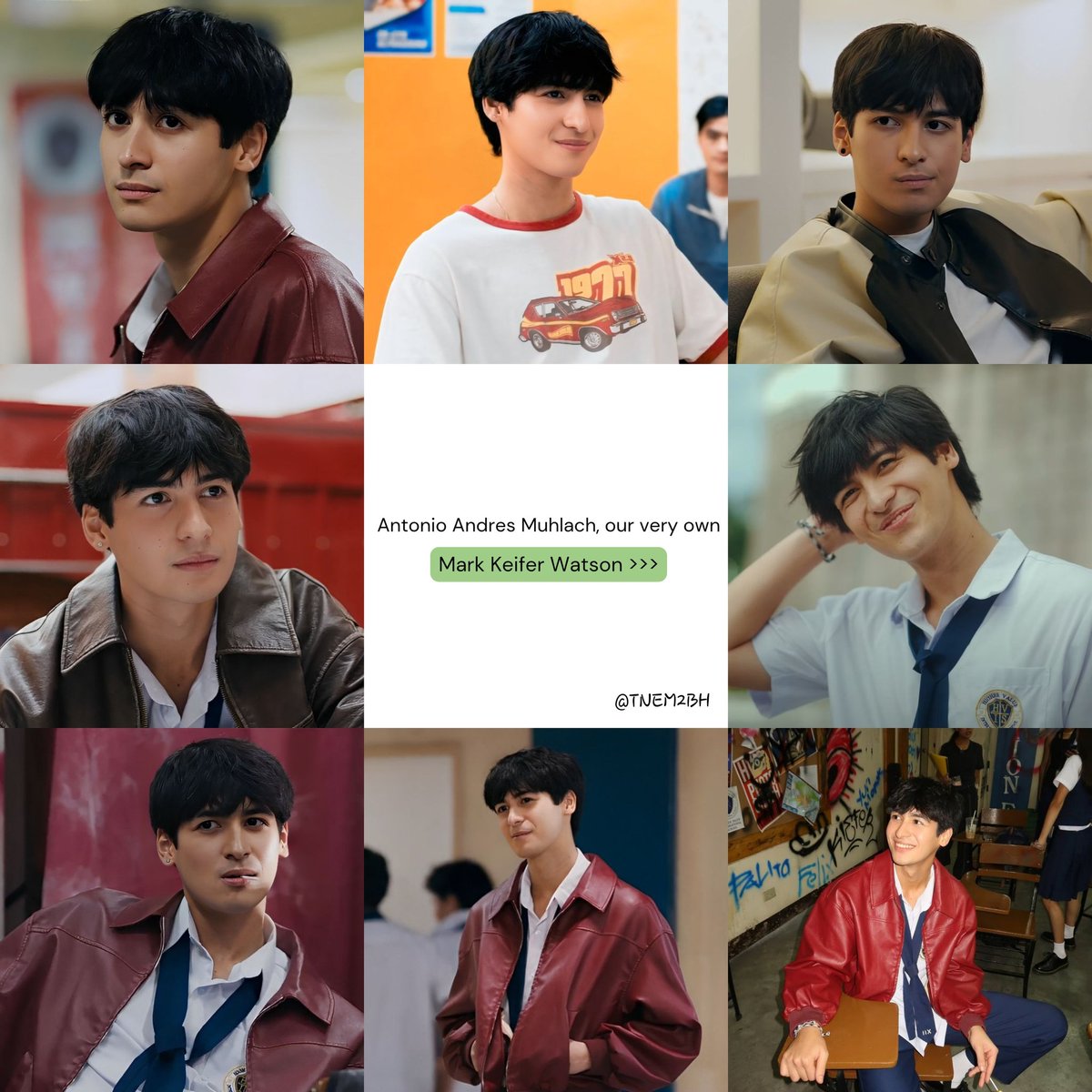 Andres Muhlach, our very own Mark Keifer Watson✨️💚

#AngMutyaNgSectionE