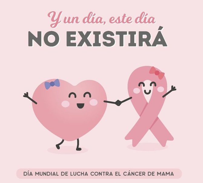 Tócate para que NO te toque, 
y el Cáncer de Mama desaparece 🎀🩷

#DíaMundialContraElCáncerDeMama