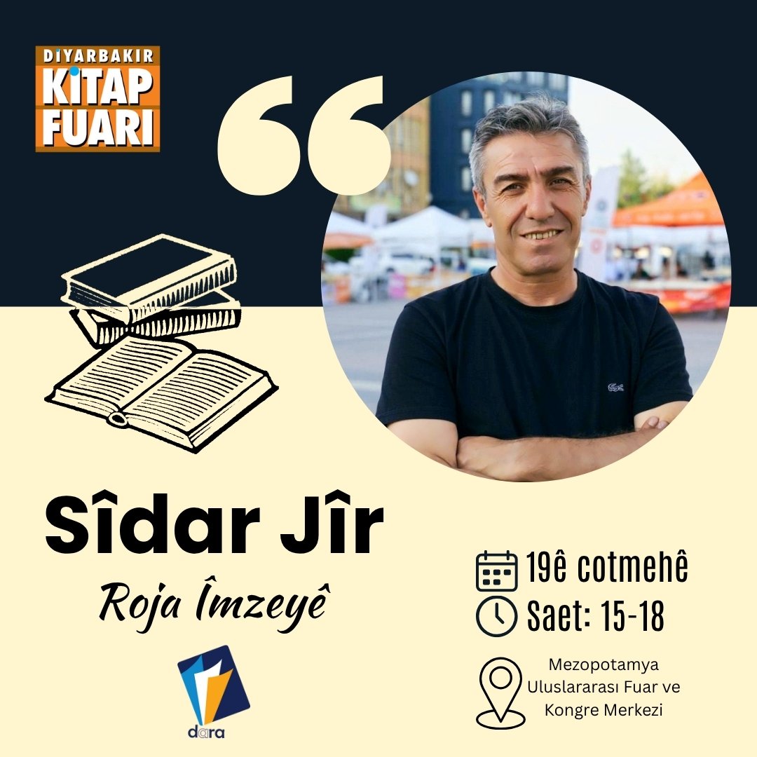 Îro li standa Weşanxaneya Darayê me <a href="/darayayinlari/">Dara Yayınları</a>